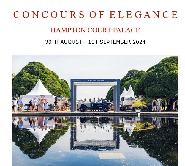 EMM London At The 2024 Concours of Elegance - Hampton Court Palace